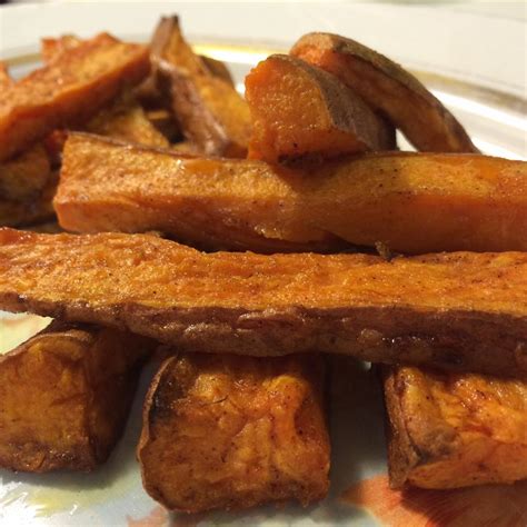 Baked Sweet Potato Sticks Recipe | Allrecipes