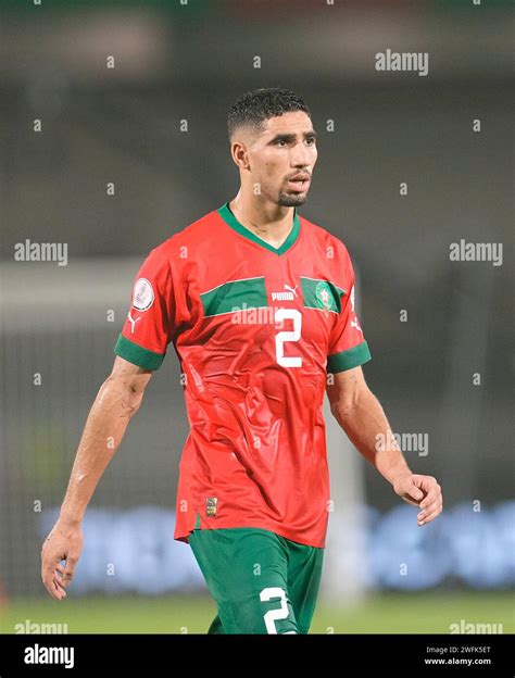 January Achraf Hakimi Morocco During A African Cup Of