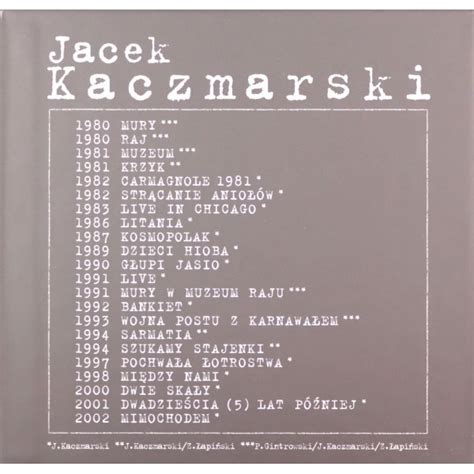 Jacek Kaczmarski Syn Marnotrawny Box Cd Emag Ro