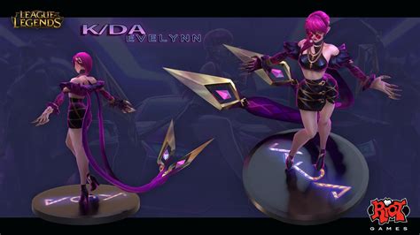 Artstation Kda Evelynn Trevor Carr Alvin Lee Riot Games Fantasy