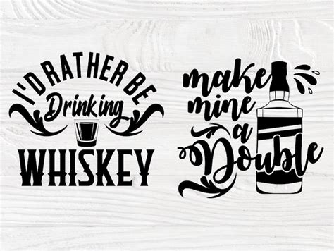 Whiskey Svg Bundle Alcohol Sayings Svg Drinking Quotes Svg Etsy