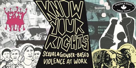 Know Your Rights Workshop Sexual And Gender Based Violence At Work