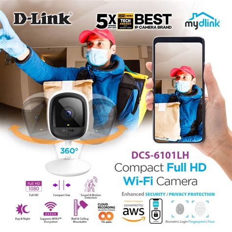 D Link DCS 6101LH Compact Full HD Wi Fi Camera Lazada PH