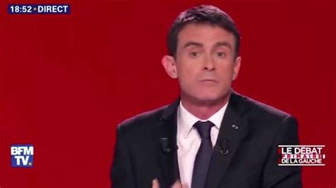 Manuel Valls Pris Pour Cible Dans Le E D Bat De La Primaire De Gauche