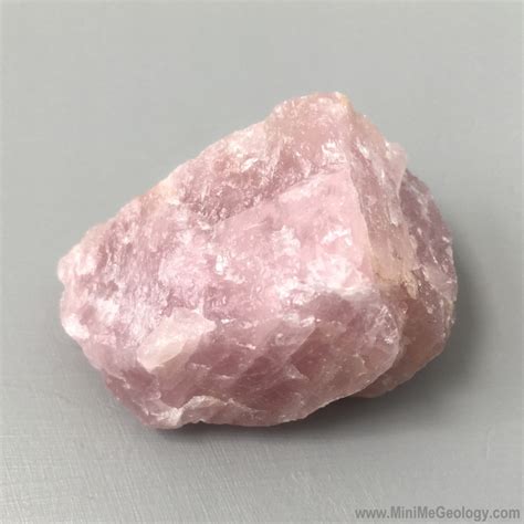 Rose Quartz Mineral - Mini Me Geology