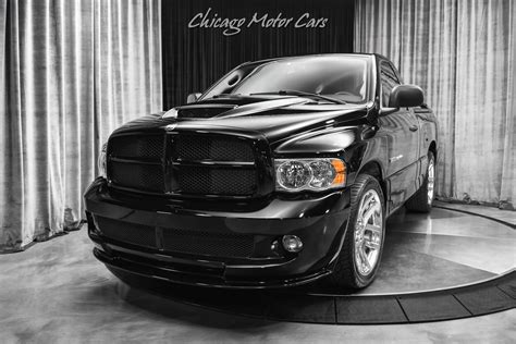 Used 2005 Dodge Ram 1500 Srt 10 Pickup 6 Speed Manual Viper Powered 500 Hp V10 Engine For Sale