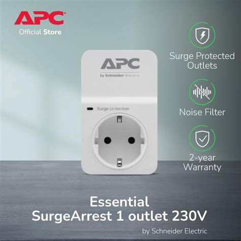 Jual Apc Surge Protector Pm Wgr Pm W Gr Colokan Anti Petir Stop Kontak