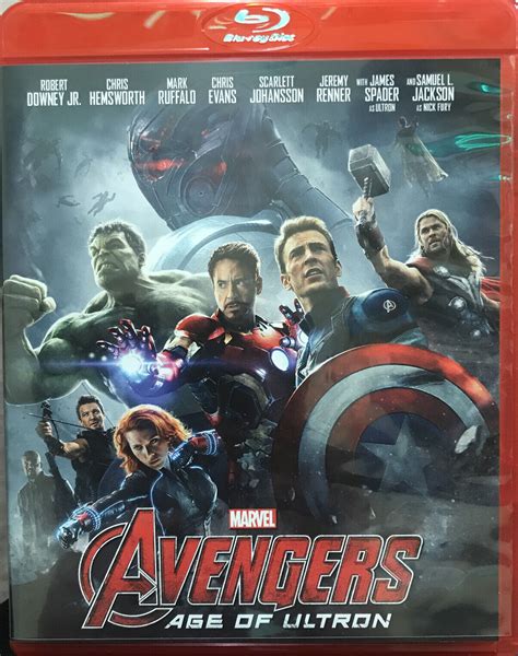 Avengers Age Of Ultron Blu Ray Disc No Digital Copy Like New