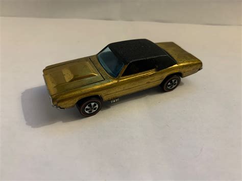 Mattel Hot Wheels Redline Custom Thunderbird T Bird In Yellow Etsy