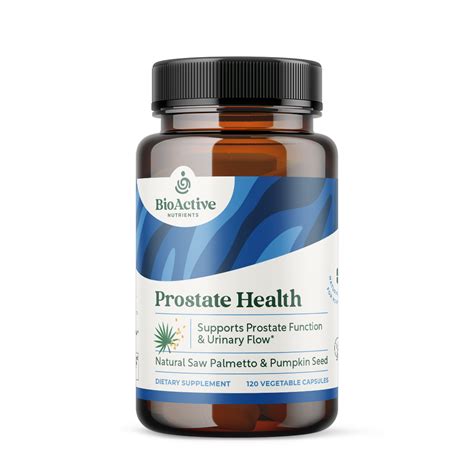 Prostate Health Through The Years Taking Care Of Your Body Bioactive Nutrients