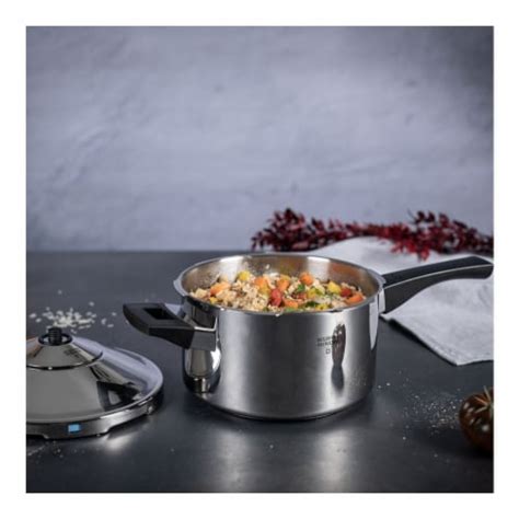 Kuhn Rikon Duromatic Stainless Steel Saucepan Pressure Cooker 3 7 Qt 1 Ea Kroger