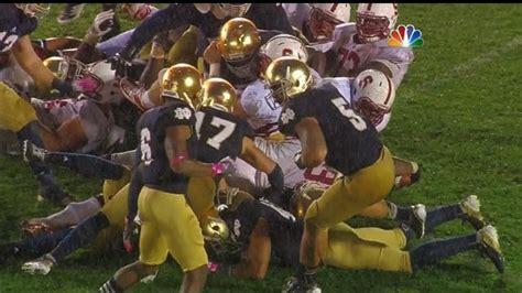 Early Whistle Notre Dame Beat Stanford In Overtime