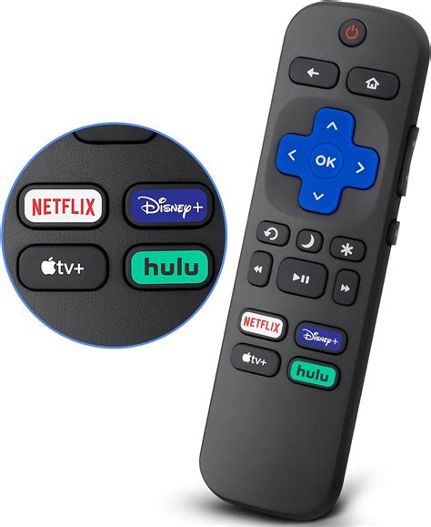 Swocny Control Remoto Universal De Repuesto Compatible Con Roku TV