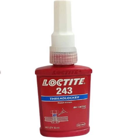 Loctite 243 Threadlocker Medium Strength Oil Resistant 50 Ml At ₹ 790