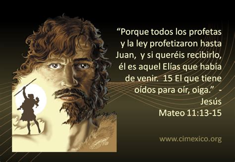 Era Juan El Bautista El Ltimo Profeta Red Global Christian