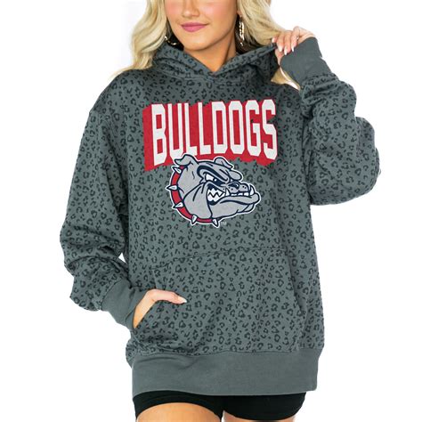 Womens Gameday Couture Black Gonzaga Bulldogs Running Wild Leopard