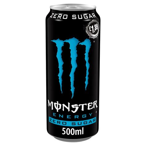 Monster Zero Sugar Energy Drink 500ml – AIMS Traders