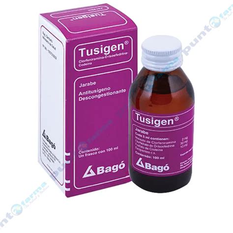 Tusigen Adulto 100 Ml Jarabe Punto Farma