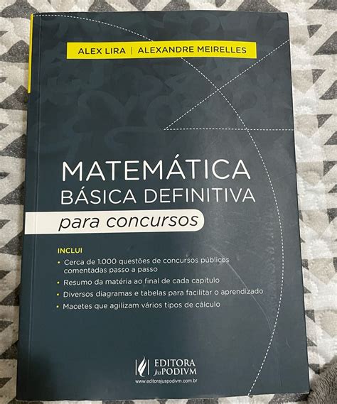 Matem Tica B Sica Definitiva Para Concursos Livro Usado Enjoei