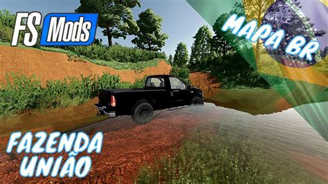 FAZENDA UNIÃO MAPA BR MUITO RELEVO l Apresentando Mods l Farming