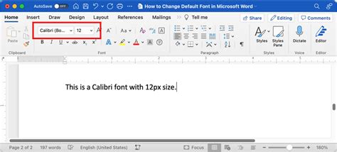 How To Change Default Font In Microsoft Word WebNots