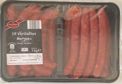 Veritables Merguez Boucherie St Clement Kg