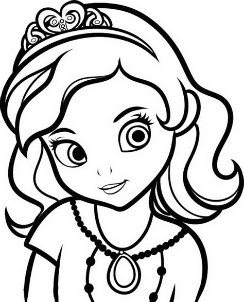 Desenhos Para Colorir Da Princesa Sofia Wonder Day