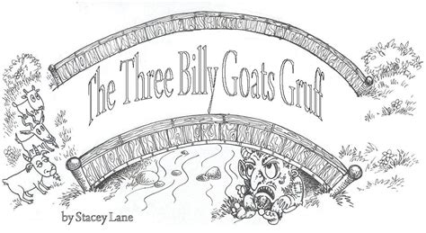 The Three Billy Goats Gruff Coloring Pages Coloring Home