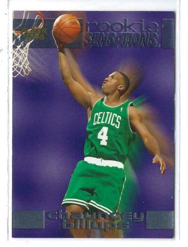 1997 98 Fleer Rookie Sensations Chauncey Billups Boston Celtics EBay