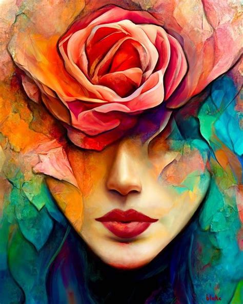 Pin By Launi Quoos On Artes Portrait Art Face Art Painting