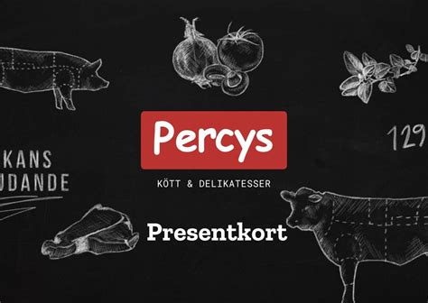 Percys Kött Presentkort Online
