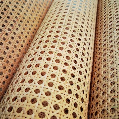 Jual Lembaran Anyaman Rotan Webbing 50x100 Anyaman Rotan Motif Bulat