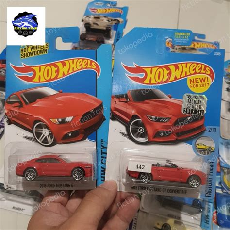 Jual HW Hot Wheels Ford Mustang Gt Paket Shopee Indonesia