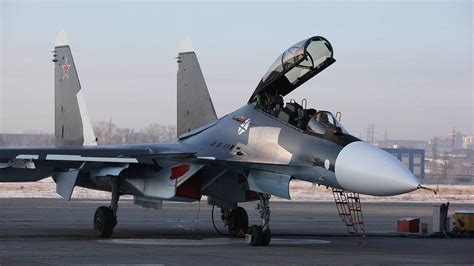 Militer Rusia Terima Jet Tempur Sukhoi Su Sm Baru Dibekali Senjata