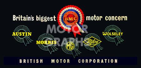 british motor corporation  motorgraphs