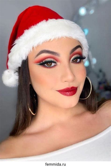 Pin By Anna Clara On Maquiagem Make Christmas Eye Makeup Holiday