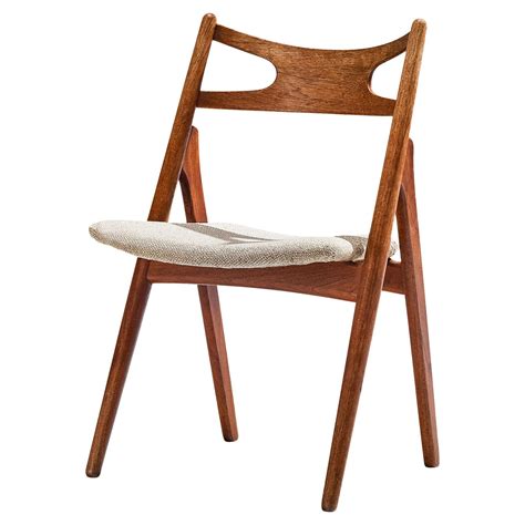 Hans J Wegner Sawbuck Ch Desk Chair For Carl Hansen And S N For