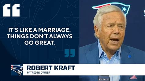 Robert Kraft Explains Patriots Parting Ways With Bill Belichick Says