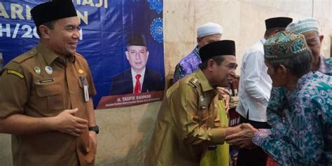 Lepas Jemaah Calon Haji Ini Pesan Wakil Walikota Arifin Noor Megapolis