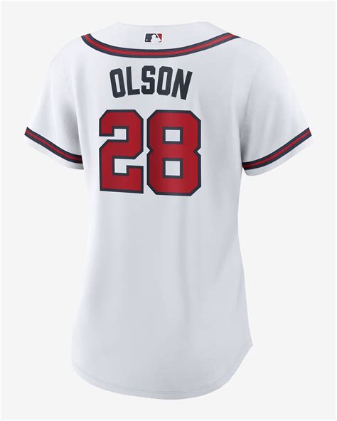 Mlb Atlanta Braves Matt Olson Womens Replica Baseball Jersey