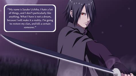 Sasuke Quotes Wallpapers Wallpaper Cave