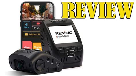 Review Rexing V Wi Fi Car Dash Cam Lcd Fhd P Wide Angle