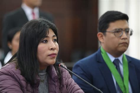 Betssy Chavez Cumplirá Prisión Preventiva En Lima Y No En Tacna Como