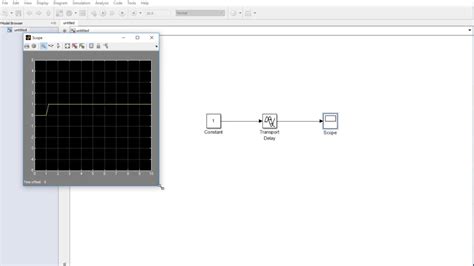 How To Use Matlab Simulink Transport Delay Block Youtube