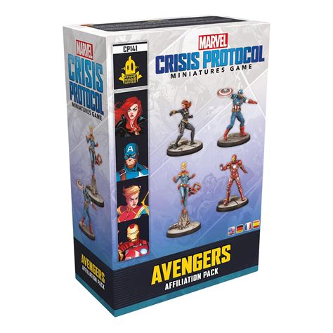 Atomic Mass Games Marvel Ypf Crisis Protocol Avengers Affiliation