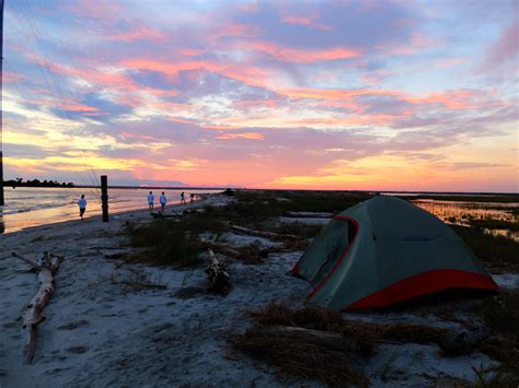 Capers Island Camping