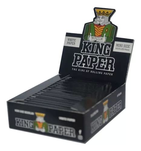 Caixa De Seda King Paper White Branca Mini Size C 20 MercadoLivre