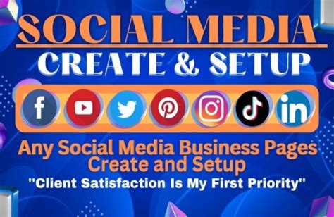 Create Set Up All Social Media Business Accounts Legiit