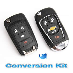 Key Conversion Kit With Buttons For Chevrolet Mr Key