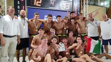 Pro Recco Campione U18 2021 Pro Recco 1913